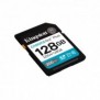 Kingston Canvas Go! Plus 128 Go SDXC Canvas Go Plus Gen4 200 Mos C10 UHS-I U3 V30, 128 Go, SDXC, Classe 10, UHS-I, 200 Mos, 100 Mos