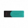 Kingston DataTraveler 128GB Portable USB 3.2 Gen 1 Exodia S NoirTurquoise, 128 Go, USB Type-A, 3.2 Gen 1 3.1 Gen 1, Pivotant, 8,32 g, Noir, Turquoise