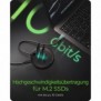ICY BOX IB-1612MCL-C31, SSD, M.2, USB 3.2 Gen 2 3.1 Gen 1 Type-C, Noir, Acrylonitrile-Butadiène-Styrène , 10 Gbits