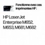 HP 655A Toner noir LaserJet authentique, 12500 pages, Noir, 1 pièce