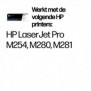 HP Cartouche de toner jaune authentique 203A pour LaserJet, 1300 pages, Jaune, 1 pièce