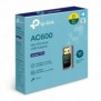 TP-LINK Archer T2U V3, Sans fil, USB, WLAN, Wi-Fi 5 802.11ac, 433 Mbits, Noir