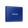 Samsung Portable SSD T7, 1 To, USB Type-C, 3.2 Gen 2 3.1 Gen 2, 1050 Mos, Protection par mot de passe, Bleu