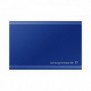 Samsung Portable SSD T7, 1 To, USB Type-C, 3.2 Gen 2 3.1 Gen 2, 1050 Mos, Protection par mot de passe, Bleu
