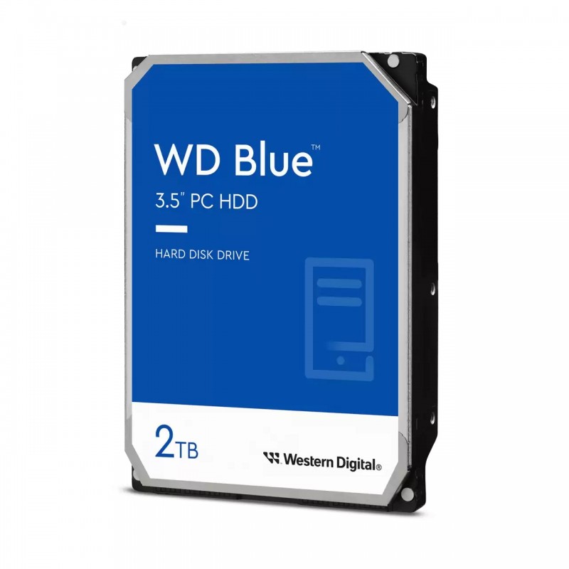 WD Blue WD20EARZ, 2 To, 5400 trmin, 64 Mo, 3.5", Série ATA III