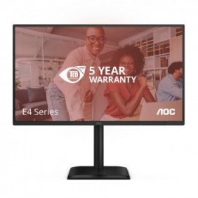 AOC 27E4U, 68,6 cm 27", 1920 x 1080 pixels, Full HD, LED, 4 ms, Noir