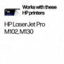 HP 17A Toner LaserJet noir authentique, 1600 pages, Noir, 1 pièce