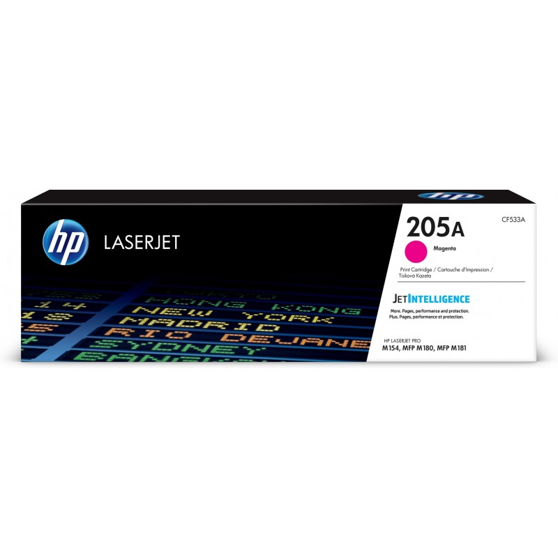 HP 205A toner LaserJet Magenta authentique, 900 pages, Magenta, 1 pièce