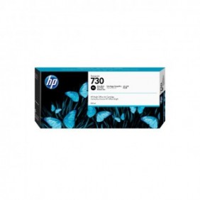 HP Cartouche d’encre 730 DesignJet noir photo, 300 ml, Imprimante HP DesignJet série T1700, A jet d'encre thermique, Noir, P2V73A, Professionnel, Singapour