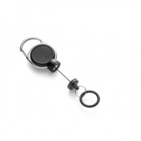 Durable Jojo Extra Strong, Porte-badge, Paysageportrait, Métal, Noir, Acier, 600 mm, 300 g
