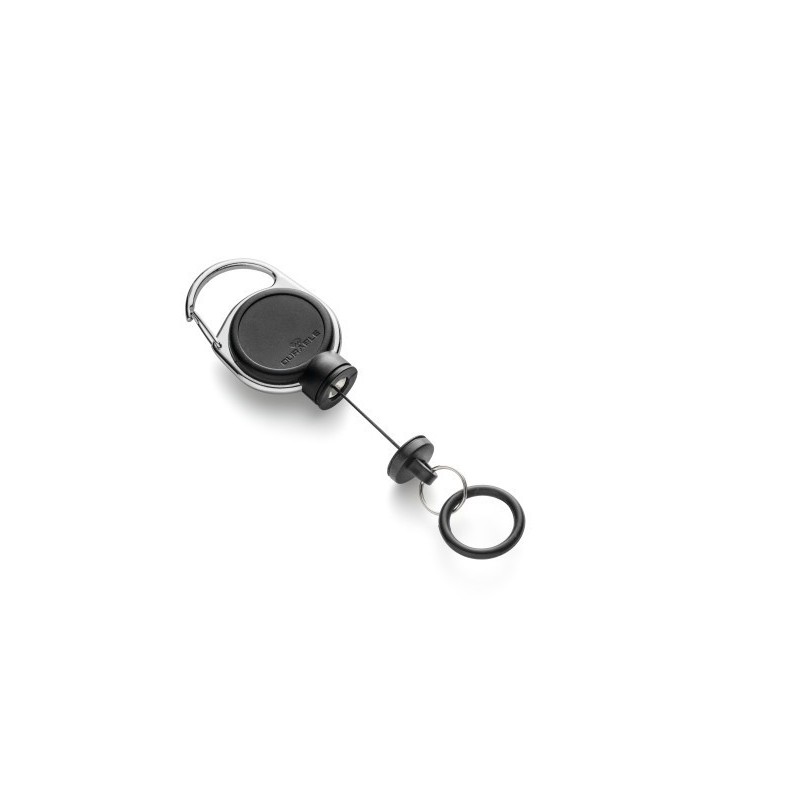 Durable Jojo Extra Strong, Porte-badge, Paysageportrait, Métal, Noir, Acier, 600 mm, 300 g