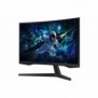 Samsung G55C, 68,6 cm 27", 2560 x 1440 pixels, Wide Quad HD, LED, Noir