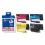 Brother LC527XLVAL Cartouche d'encre d'origine, pack économique, Rendement élevé , Noir, Cyan, Magenta, Jaune, Encre à pigments, Encre à pigments, 4 pièce, Value pack