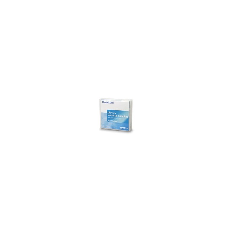 Quantum Cleaning cartridge, LTO Universal, Cartouche de nettoyage, LTO-1, LTO-2, LTO-3, LTO-4, LTO5, LTO6, LTO7, LTO8, LTO9 Also Compatible with all ULTRIUM Tape