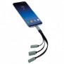 LogiLink UA0315, USB 3.2 Gen 1 3.1 Gen 1 Type-C, USB 2.0, USB 3.2 Gen 1 3.1 Gen 1 Type-A, 5000 Mbits, Noir, Gris, USB, 1 pièce