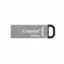 Kingston DataTraveler Clé USB Kyson 128 Go, 128 Go, USB Type-A, 3.2 Gen 1 3.1 Gen 1, 200 Mos, Sans capuchon, Argent