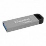 Kingston DataTraveler Clé USB Kyson 128 Go, 128 Go, USB Type-A, 3.2 Gen 1 3.1 Gen 1, 200 Mos, Sans capuchon, Argent