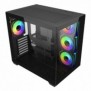 Cooler Master Elite 681, Midi Tower, PC, Noir, ATX, ITX, micro ATX, Acier, Verre trempé, Gaming