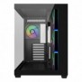 Cooler Master Elite 681, Midi Tower, PC, Noir, ATX, ITX, micro ATX, Acier, Verre trempé, Gaming