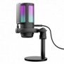 Trust GXT 238 Auron, Microphone pour podcast, 40 dB, 20 - 20000 Hz, 16 bit, 48 kHz, Rotatif