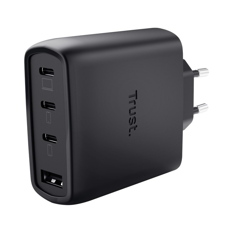 Trust Maxo 65W, Intérieure, Secteur, 20 V, 2 m, Noir