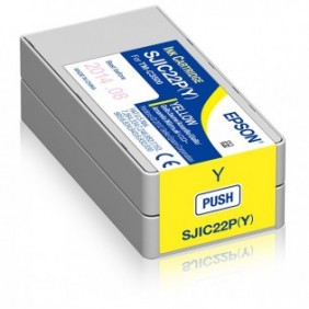 Epson SJIC22P: Ink cartridge for ColorWorks C3500 , Encre à pigments, 1 pièce