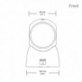 HONEYWELL Metrologic MS7120 Orbit, 1D, 650 nm, USB, Gris, CDRH: Class IIa EN 60 825: Class 1, FCC Class A, EN 55022 Class A, 5 V