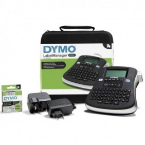 Dymo LabelManager ™ 210D+ QWERTY Kitcase, QWERTY, D1, Transfert thermique, 180 x 180 DPI, 12 mmsec, Sans fil