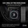 Corsair Vengeance , 32 Go, 2 x 16 Go, DDR5, 6000 MHz, 288-pin DIMM, Noir