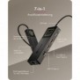 ICY BOX Spade Dock 4038, Avec fil, USB 3.2 Gen 2 3.1 Gen 2 Type-C, 100 W, 10,100,1000 Mbits, Noir, 10 Gbits