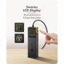 ICY BOX Spade Dock 4038, Avec fil, USB 3.2 Gen 2 3.1 Gen 2 Type-C, 100 W, 10,100,1000 Mbits, Noir, 10 Gbits