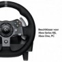 Logitech G 941-000123, Volant + pédales, PC, Xbox One, Xbox Series S, Xbox Series X, Croix directionnelle, AnalogiqueNumérique, Avec fil, USB