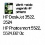 HP 364 pack de 4 cartouches d'encre noircyanmagentajaune authentiques, Rendement standard, Noir, Cyan, Magenta, Jaune, Encre à pigments, Encre à colorant, 6 ml, 3 ml