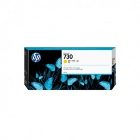 HP Cartouche d’encre 730 DesignJet jaune, 300 ml, Imprimante HP DesignJet série T1700, A jet d'encre thermique, Jaune, P2V70A, Professionnel, Singapour