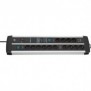 Brennenstuhl 1392000232, 3 m, Intérieure, Type E F, IP20, Noir, Argent, 14 sortie CA