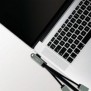 LogiLink UA0361, USB 3.2 Gen 1 3.1 Gen 1 Type-C, USB 2.0, USB 3.2 Gen 1 3.1 Gen 1 Type-A, 5000 Mbits, Argent, Aluminium, RoHS