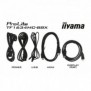 Iiyama ProLite TF1634MC-B8X, 39,6 cm 15.6", 1920 x 1080 pixels, Full HD, LED, 25 ms, Noir