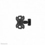 Neomounts WL40S-840BL12 Support pour écran mural 32-55" - orientable - installation rapide, 100 x 100 mm, 200 x 200 mm, -2 - 12, 0 - 30, Acier, Noir