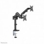 Neomounts DS70-750BL2 Support d'écran à fixer 17-27" - ressort à gaz, Collier de serrage passe-fil, 7 kg, 43,2 cm 17", 68,6 cm 27", 100 x 100 mm, Noir