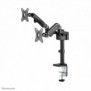 Neomounts DS70-750BL2 Support d'écran à fixer 17-27" - ressort à gaz, Collier de serrage passe-fil, 7 kg, 43,2 cm 17", 68,6 cm 27", 100 x 100 mm, Noir