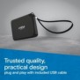 Crucial X9, 4 To, USB Type-C, 3.2 Gen 2 3.1 Gen 2, 1050 Mos, 10 Gbits, Noir
