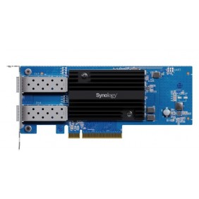 Synology E25G30-F2, Interne, Avec fil, PCI Express, Ethernet, 3125 Mbits, Bleu