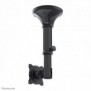 Neomounts FPMA-C025BLACK Support de plafond pour écran de 10-30" - h37-47 cm - inclinable, 75 x 75 mm, 100 x 100 mm, 0 - 180, 360, Acier, Noir