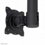 Neomounts FPMA-C025BLACK Support de plafond pour écran de 10-30" - h37-47 cm - inclinable, 75 x 75 mm, 100 x 100 mm, 0 - 180, 360, Acier, Noir