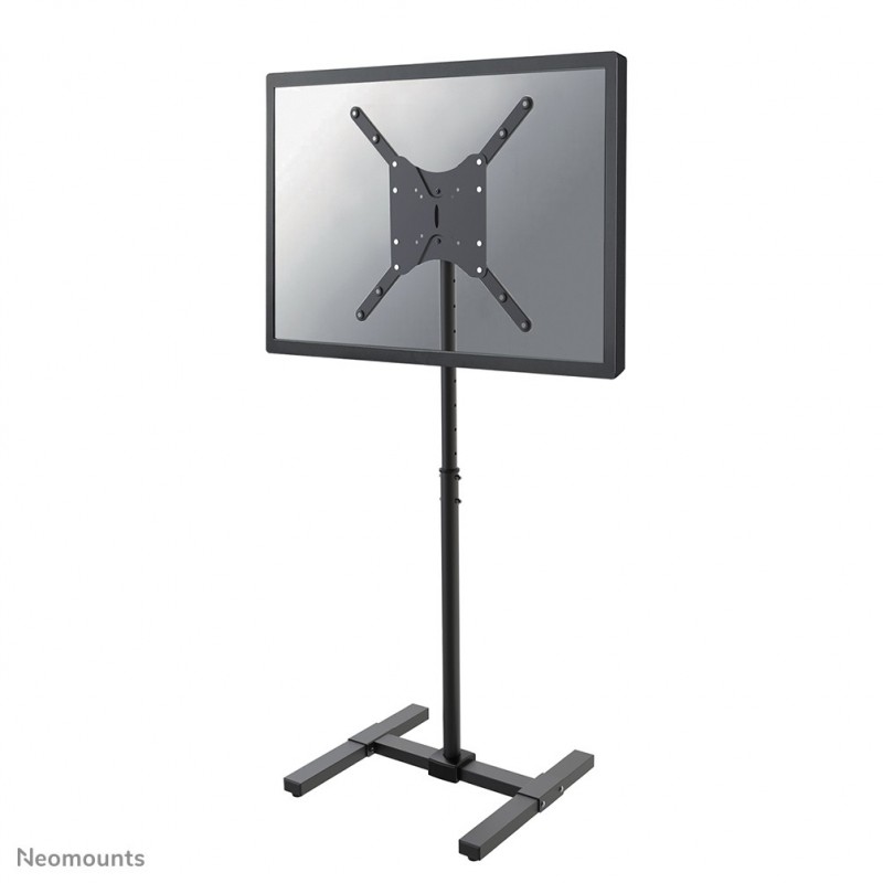 Neomounts NS-FS100BLACK Support au sol 10-55", 20 kg, 25,4 cm 10", 139,7 cm 55", 75 x 75 mm, 400 x 400 mm, 750 - 1240 mm