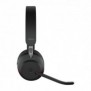 Jabra Evolve2 65, Sans fil, BureauCentre d'appels, 20 - 20000 Hz, 176,4 g, Casque, Noir