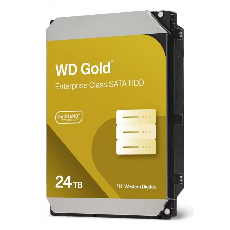 WD Gold WD242KRYZ, 24 To, 7200 trmin, 512 Mo, 3.5", Série ATA III