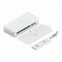 Ubiquiti UniFi Flex 2.5G PoE, Géré, L2, 2.5G Ethernet 10010002500, Connexion Ethernet, supportant l'alimentation via ce port , Montage sur le bureau ou sur le mur, Montage mural