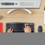 Logitech 920-008226, Taille réelle 100 %, Sans fil, RF sans fil + Bluetooth, QWERTY, Noir, Souris incluse