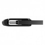 SanDisk Ultra Dual Drive Go, 32 Go, USB Type-A USB Type-C, 3.2 Gen 1 3.1 Gen 1, 150 Mos, Pivotant, Noir